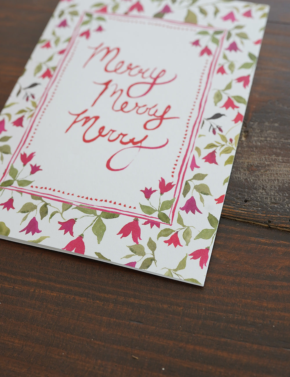 Greeting Card Fuchsia