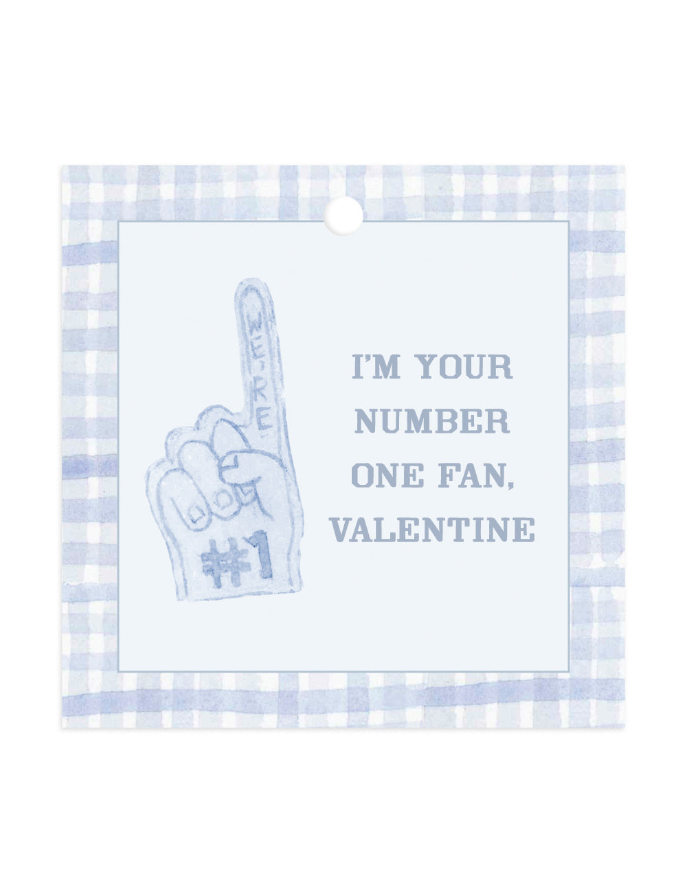 #1 Fan - Valentine's Card